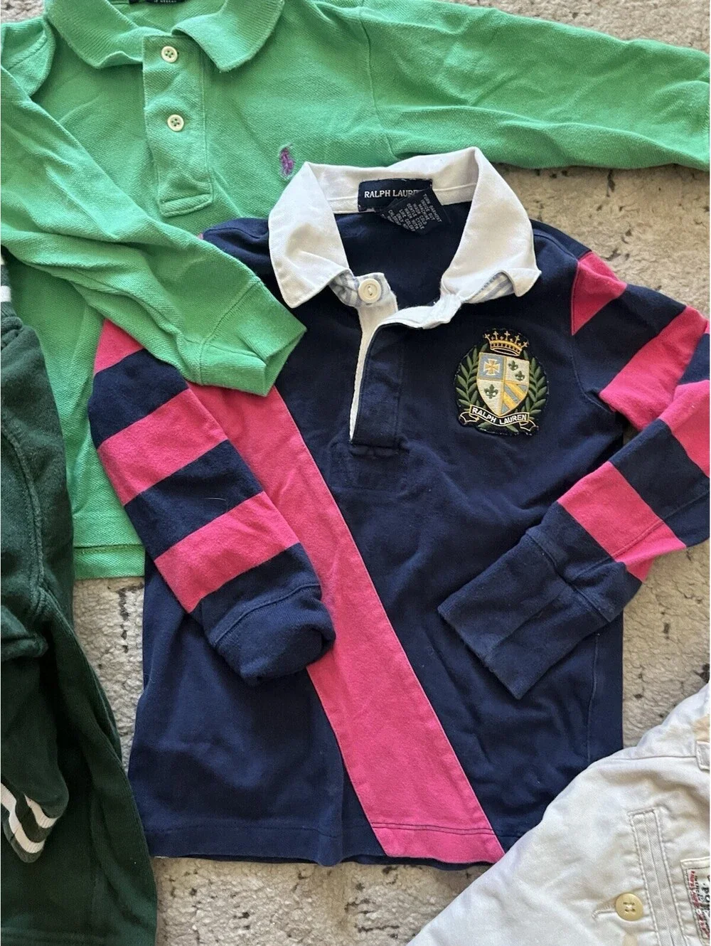 Polo Ralph Lauren Kids Bundle Tops & Chino Pants Set⁠